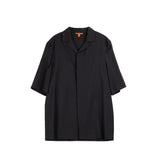 Barena Venezia MEN'S OVERSHIRT ATILA TROPICAL, Black