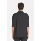 Barena Venezia MEN'S OVERSHIRT ATILA TROPICAL, Black