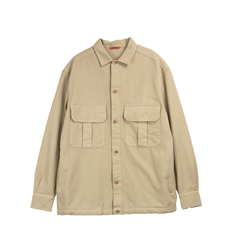 Barena Venezia MEN'S OVERSHIRT CASSAN ARELA, Khaki