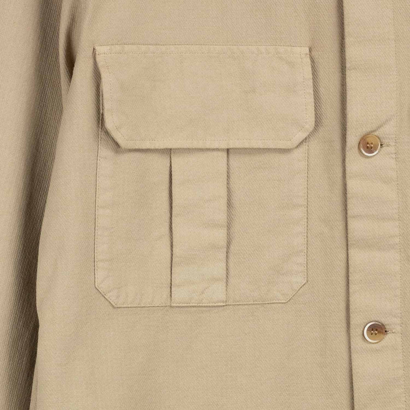 Barena Venezia MEN'S OVERSHIRT CASSAN ARELA, Khaki