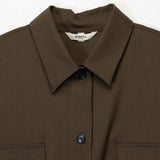 Barena Venezia OVERSHIRT MARCELLA, Oliva
