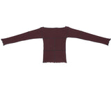 Baserange CINDER LONGSLEEVE TEE, Nara Red