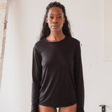 Baserange LONG SLEEVE TEE, Black