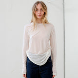 Baserange LONG SLEEVE TEE, Undyed