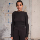 Baserange OMATO LONG SLEEVE, Black