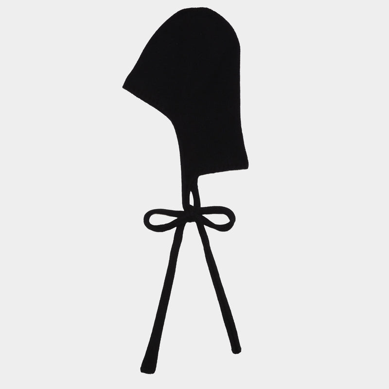 Baserange TIER HOODED WRAP, Black