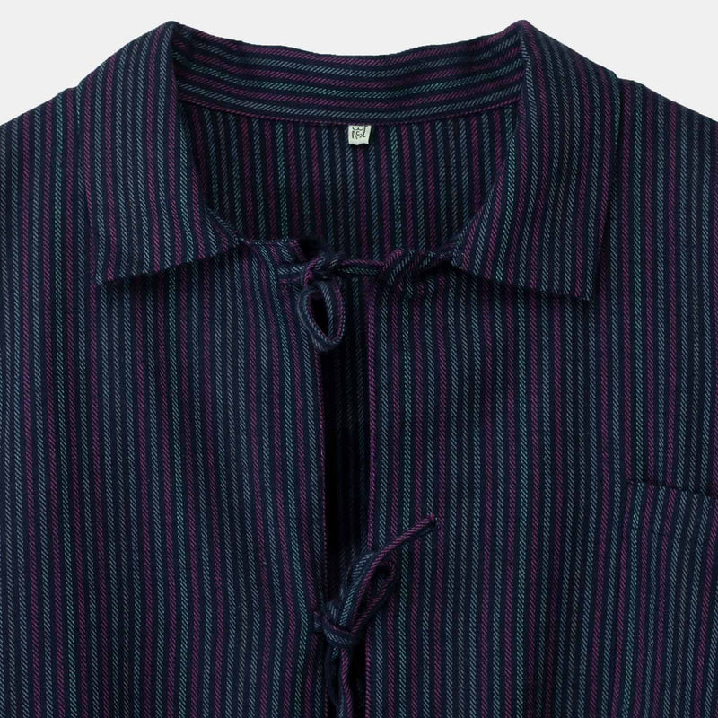 Baserange LIMBER SHIRT, Purple Stripe