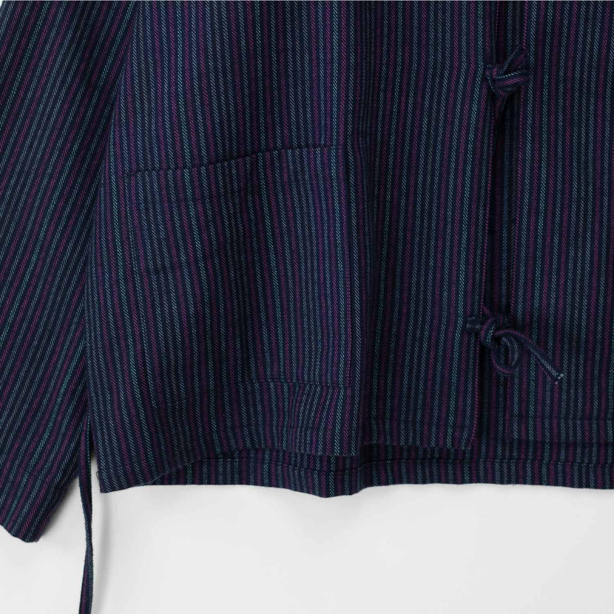 Baserange LIMBER SHIRT, Purple Stripe