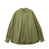 Green shirt on a white background