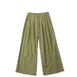 Green pants on a white backgroun