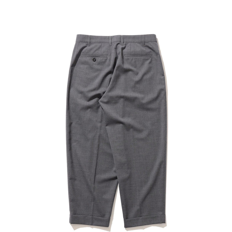 Beams+ 2 PLEATS WOOL TROPICAL, Grey