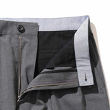 Beams+ 2 PLEATS WOOL TROPICAL, Grey