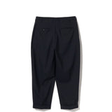 Beams+ 2 PLEATS WOOL TROPICAL, Dark Navy