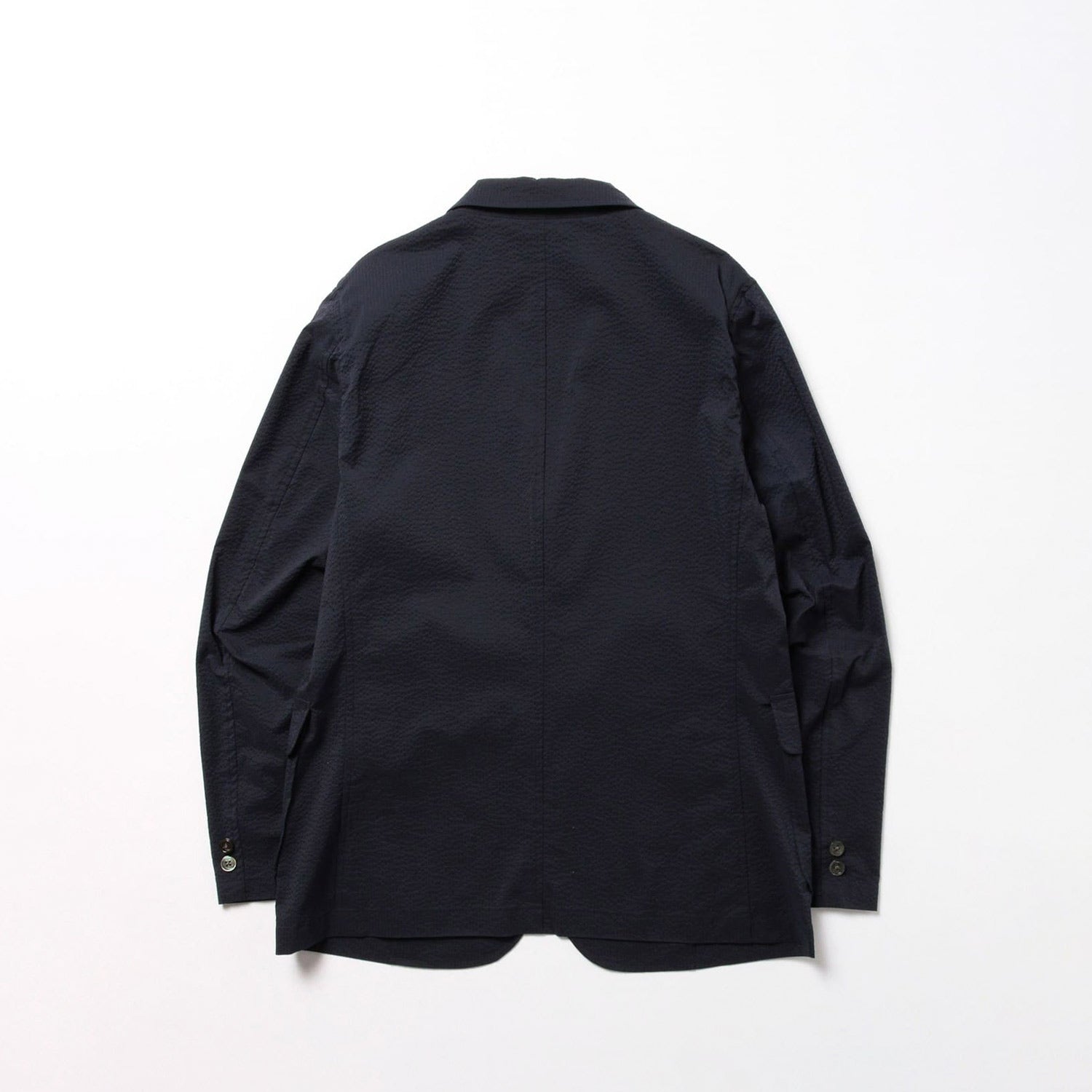 Beams+ 3B SHIRT JACKET COOLMAX SEERSUCKER, Navy – Beamhill