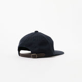 Beams+ 6 PANEL HERRINGBONE CAP, Navy