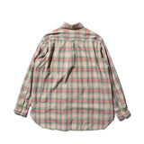 Beams+ B.D. CLASSIC-FIT MADRAS, Pink
