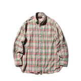 Beams+ B.D. CLASSIC-FIT MADRAS, Pink