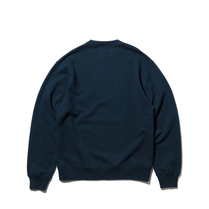 Beams+ CREWNECK SWEATSHIRT, Navy