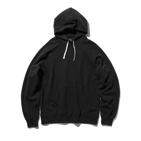 Beams+ HOODED PULLOVER, Black - Image 1