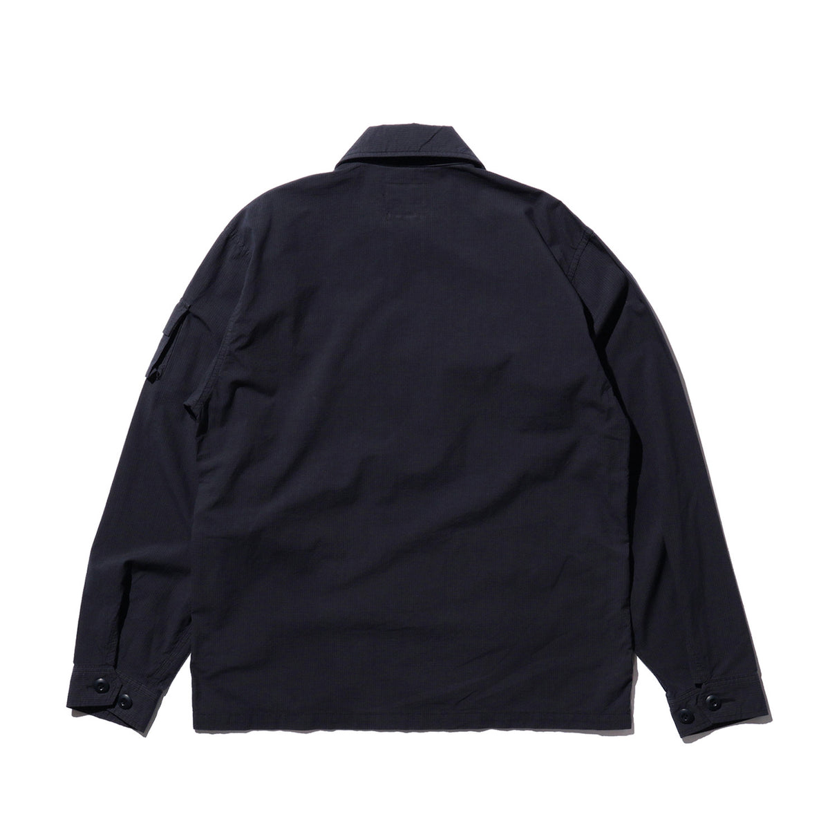 Beams+ MIL SHIRT-JACKET TEXTURED RIPSTOP, Navy