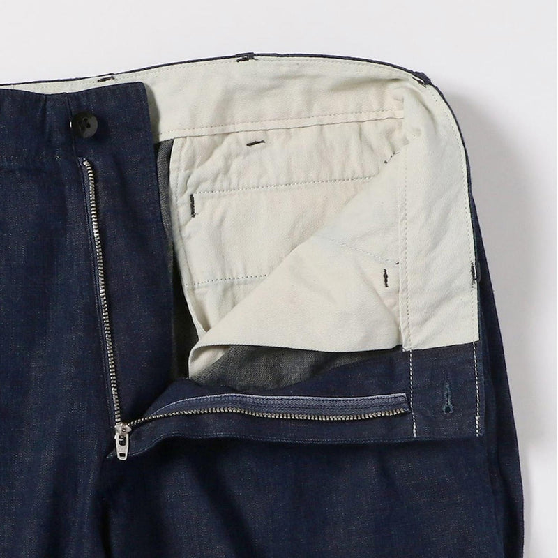 Beams+ MIL TROUSERS, Denim Indigo