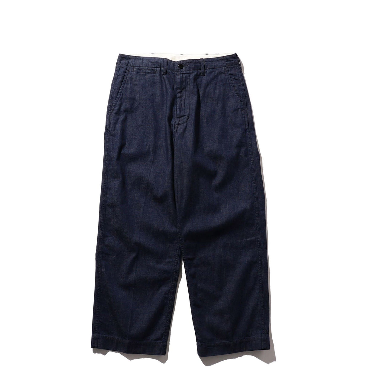 Beams+ MIL TROUSERS, Denim Indigo