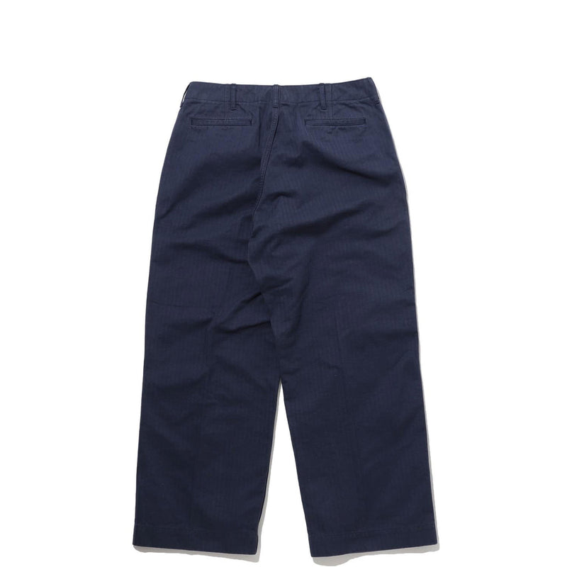 Beams+ MIL TROUSERS HERRINGBONE, Navy