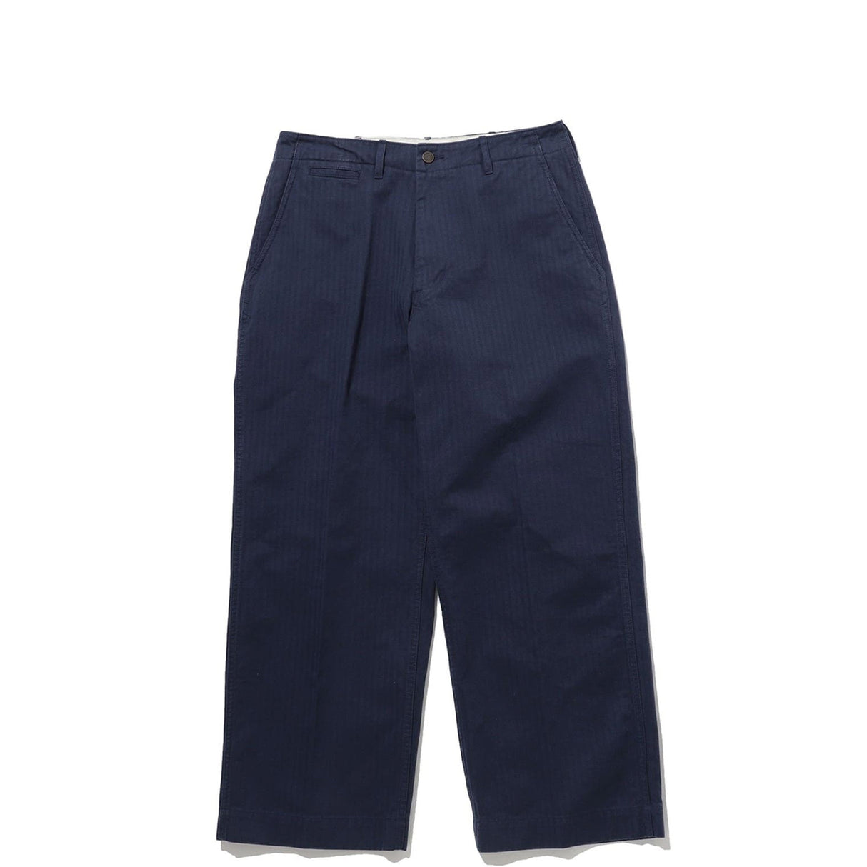 Beams+ MIL TROUSERS HERRINGBONE, Navy