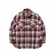 Beams+ WORK NEP PLAID SHIRT, Pink