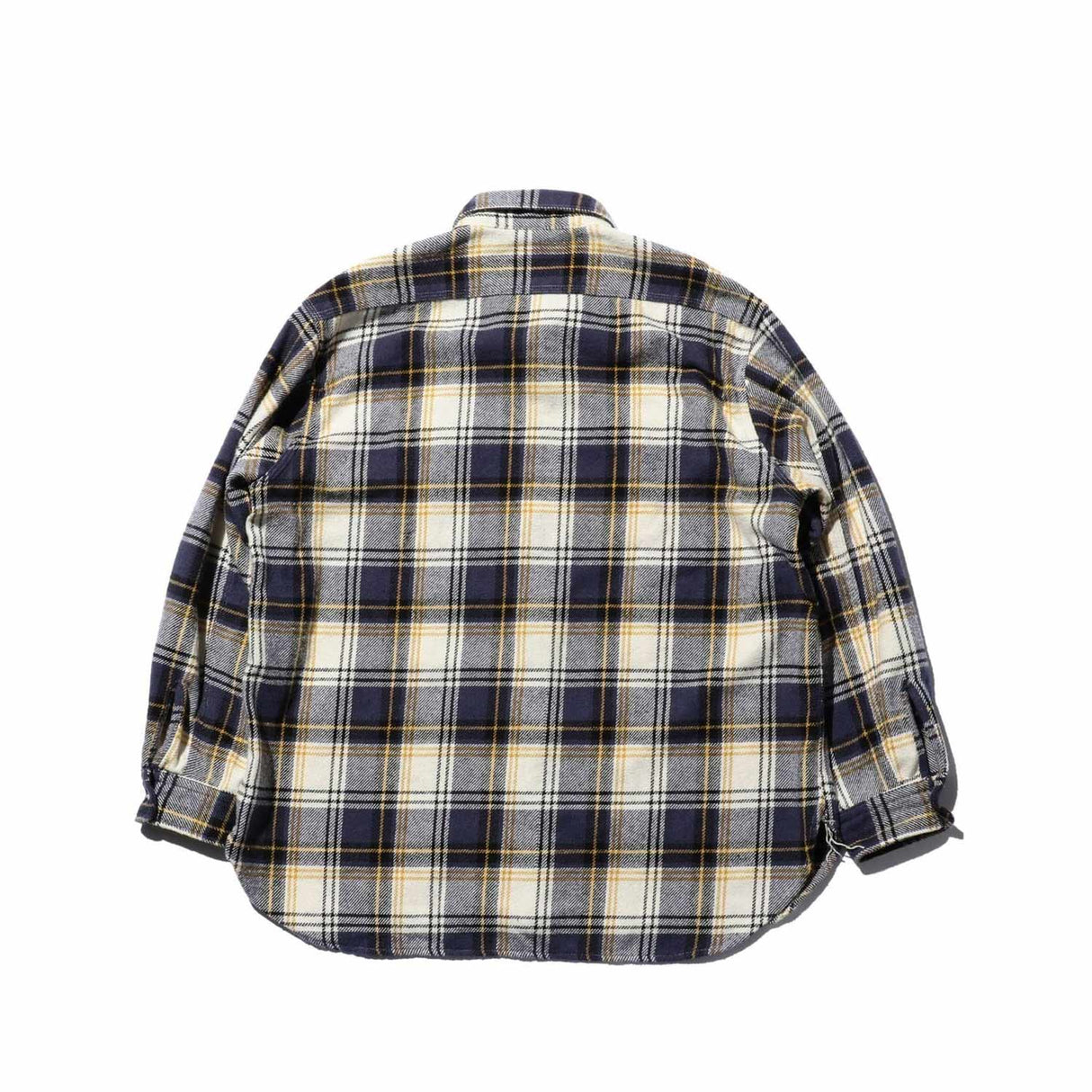 Beams+ WORK NEP PLAID SHIRT, Purple