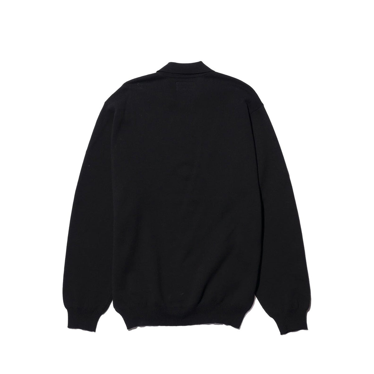 Beams+ HALF ZIP KNIT POLO, Animal Leopard