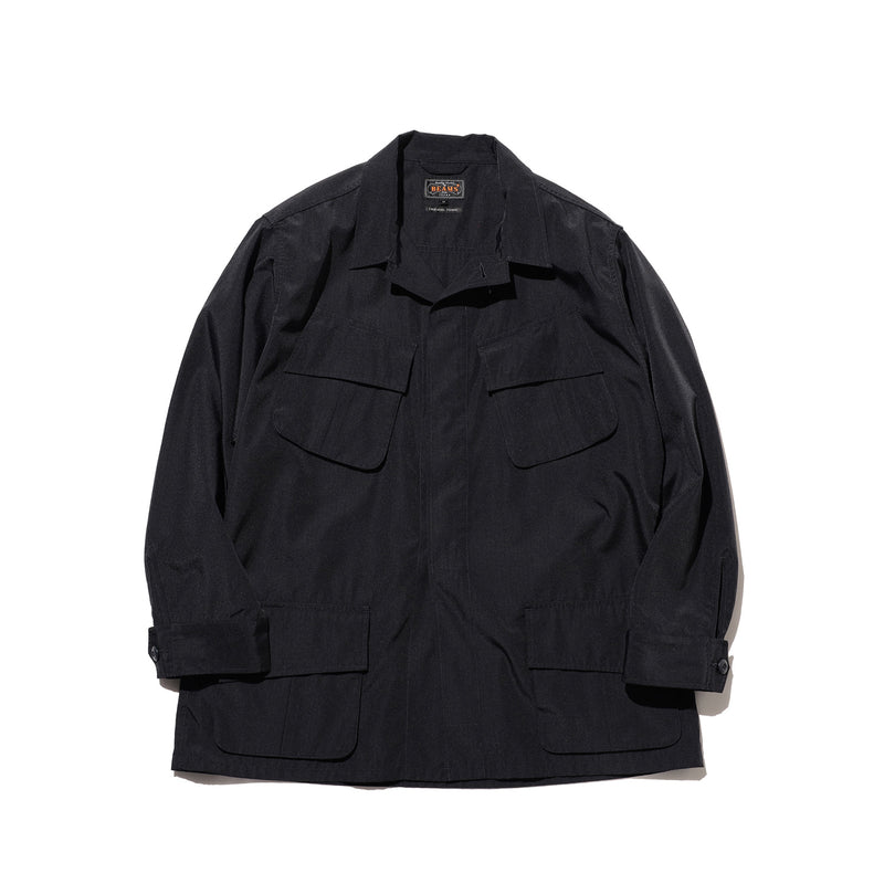 Beams+ MIL FATIGUE JACKET TW RIP STOP, Navy