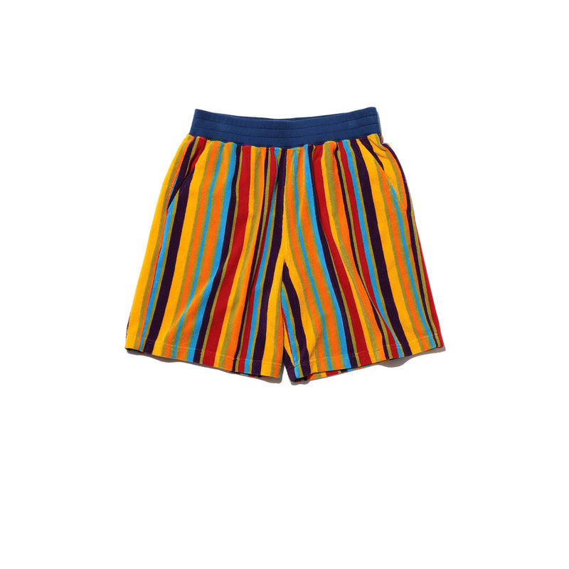 Beams+ PILE SHORTS MULTI STRIPE, Multi