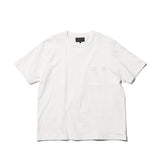 Beams+ POCKET TEE ROUND BODY, White