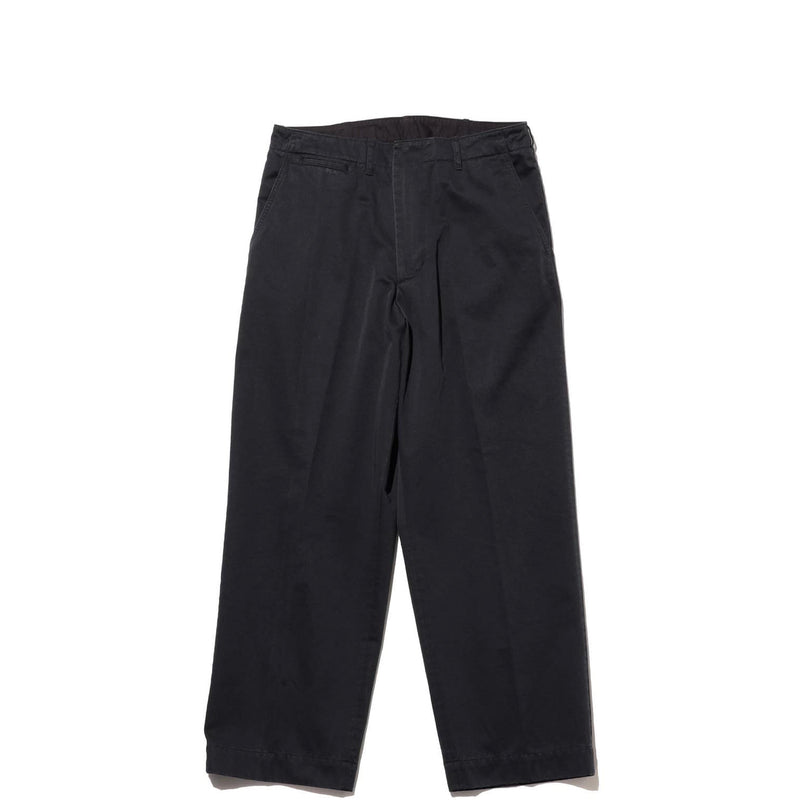 Beams+ WORK TROUSERS 60/2 TWILL, Black
