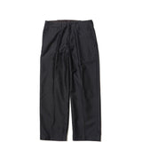 Beams+ WORK TROUSERS COTTON SILK, Black