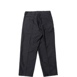 Beams+ WORK TROUSERS COTTON SILK, Black