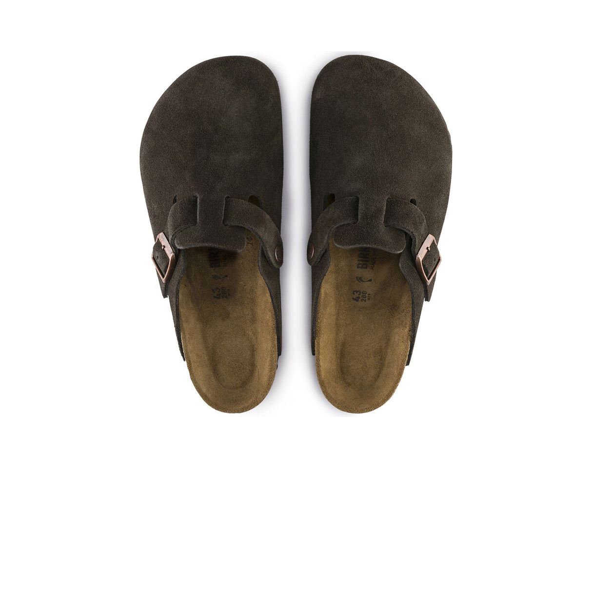 Birkenstock BOSTON SUEDE, Mocha