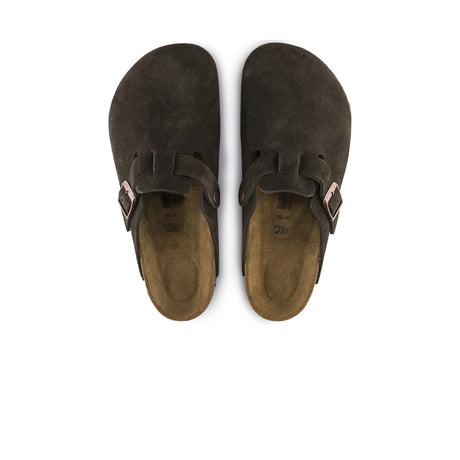 Birkenstock BOSTON SUEDE NARROW, Mocha