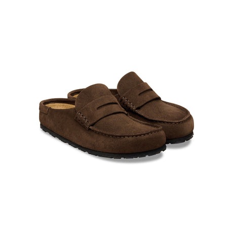 Birkenstock NAPLES WRAPPED SUEDE NARROW, Carafe