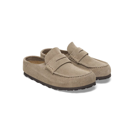 Birkenstock NAPLES WRAPPED SUEDE NARROW, Taupe