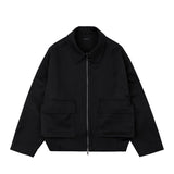 Birrot 738 BOMBER JACKET, Black