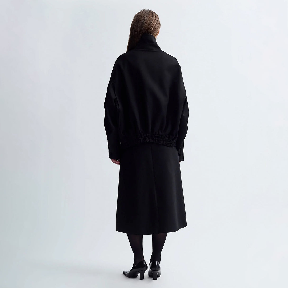 Birrot 738 BOMBER JACKET, Black