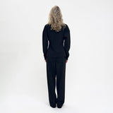 Birrot LAY2 DRAWSTRING TROUSERS, Black