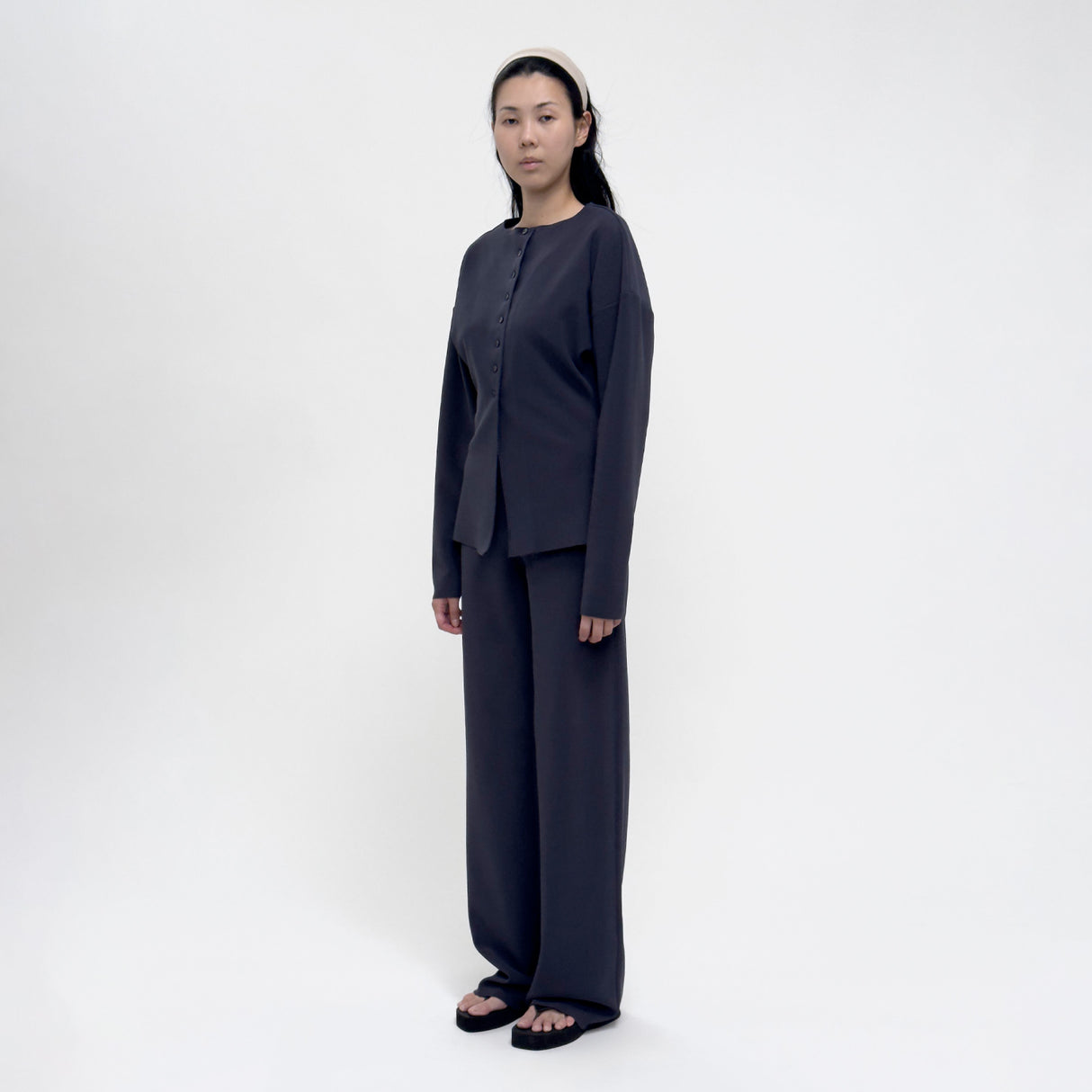 Birrot LAY2 STRAIGHT TROUSER, Mood Indigo