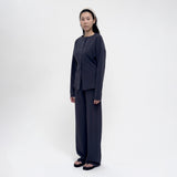 Birrot LAY2 STRAIGHT TROUSER, Mood Indigo