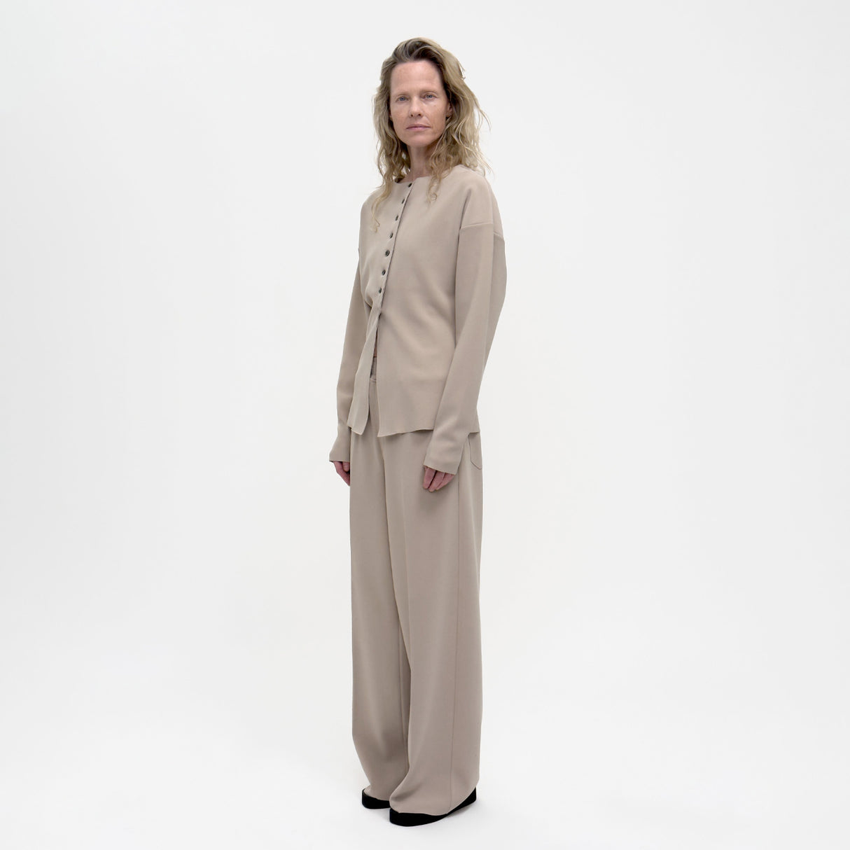 Birrot LAY2 DRAWSTRING TROUSERS, Sand