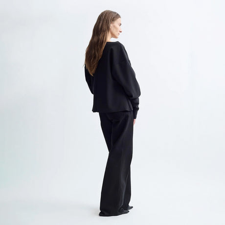Birrot LAY2 COWL-NECK TOP, Anthracite