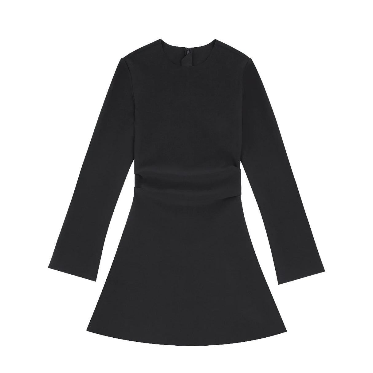 Birrot LAY2 DRAPE MINI DRESS, Anthracite