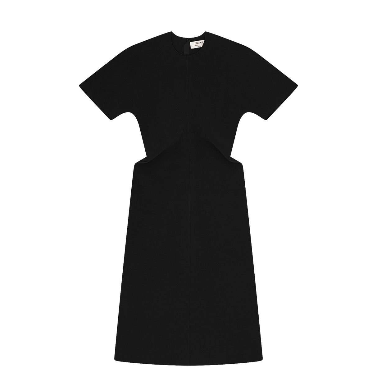 Birrot LAY2 HALF-SLEEVE DRESS, Black